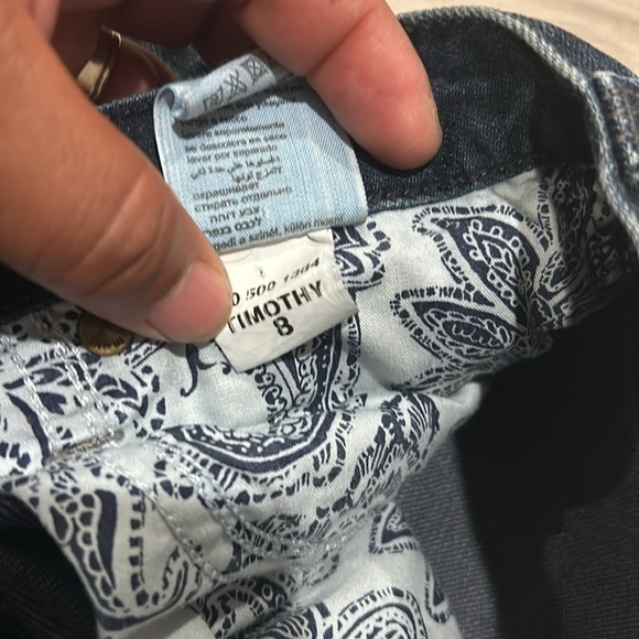 Mavi Jeans kids size 8 low rise slim straight style-Timothy - Picture 4 of 8